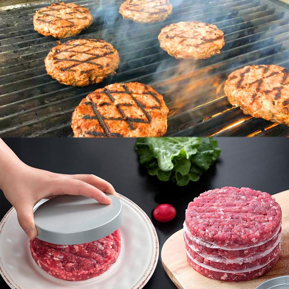 Juego de Moldes para Hamburguesas Iosjeude + 100 Papeles