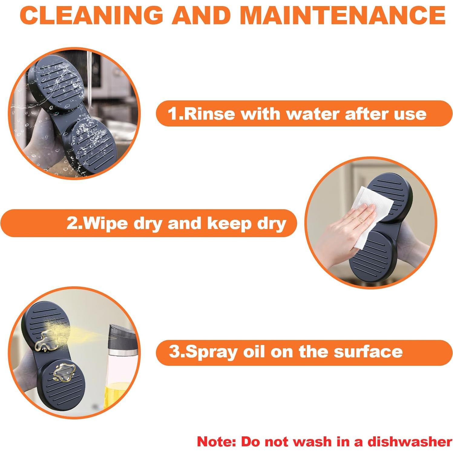 Prensa de Hamburguesas Doble KEESHA de Hierro Fundido 10.9 cm