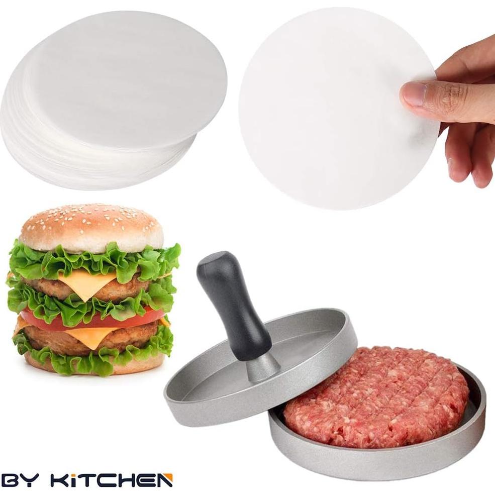 Rondas de Papel para Hamburguesas BYKITCHEN 11.4 cm 200pcs