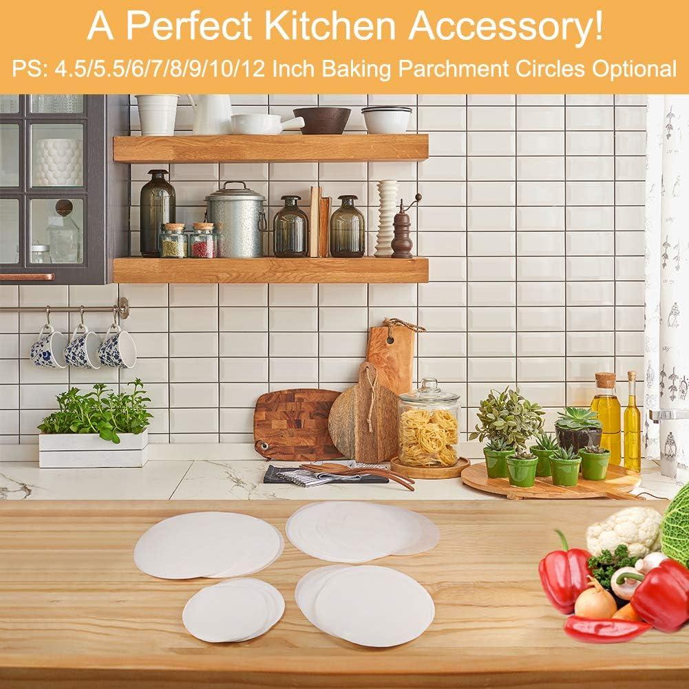 Rondas de Papel para Hamburguesas BYKITCHEN 11.4 cm 200pcs