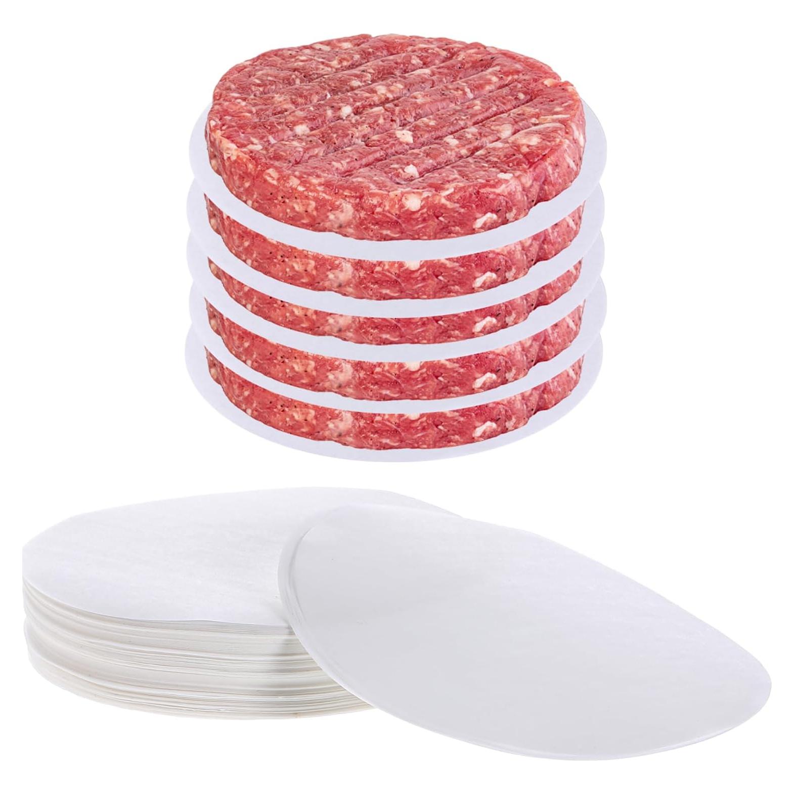 500 Hojas Papel para Hamburguesa Exircy 11.4 cm Antiadherente