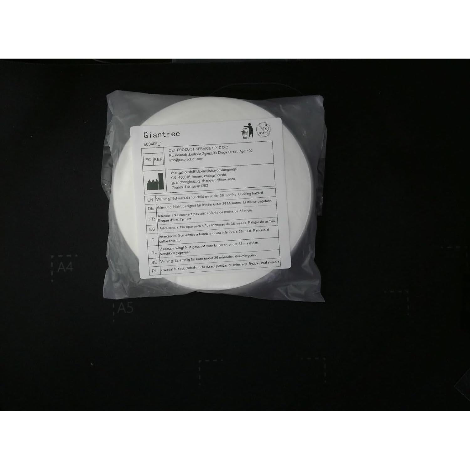 500 Hojas Papel Parchment Antiadherente 13cm Giantree