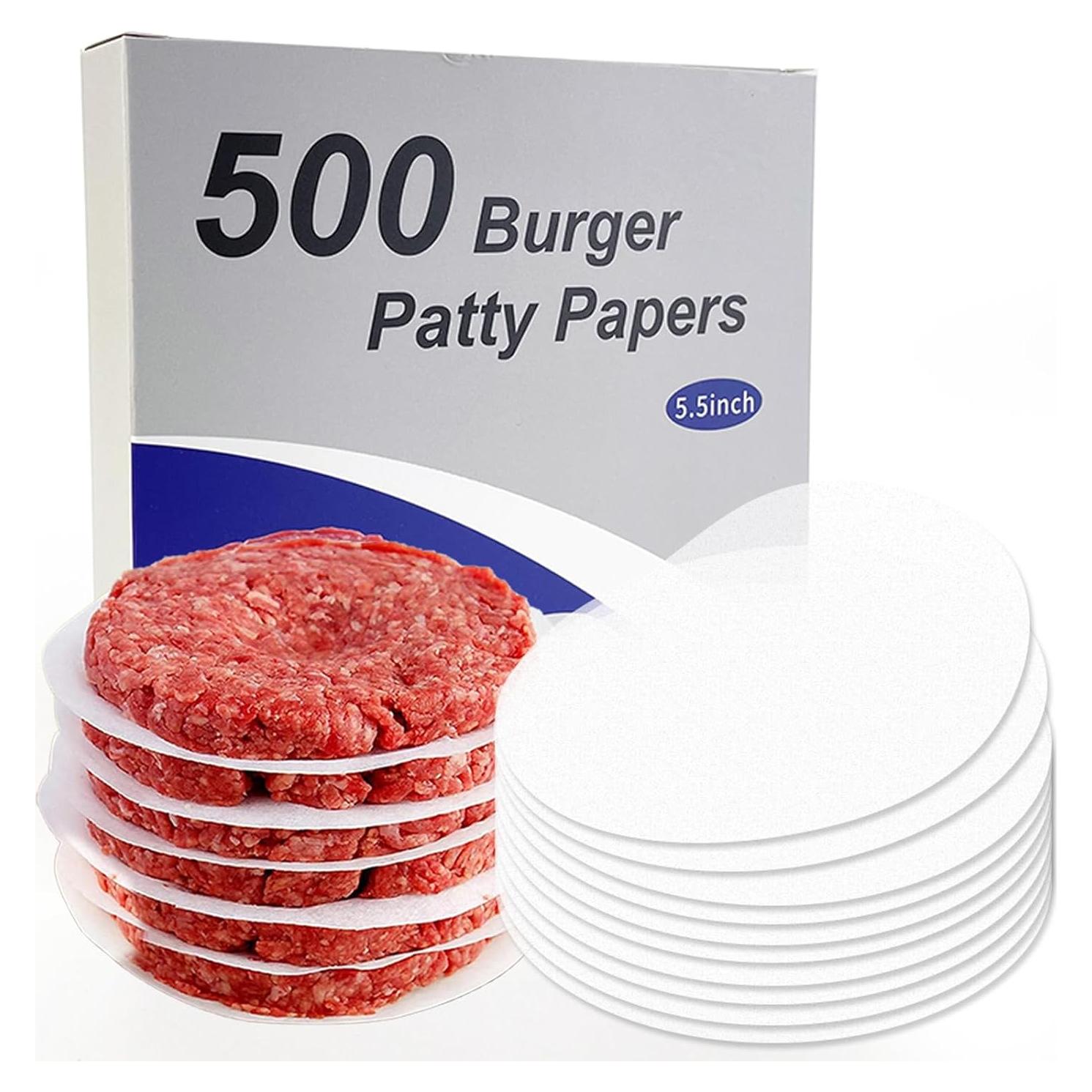 Papel para Hamburguesas Redondo PHINY·SO 13.97 cm Set 500 Pzs
