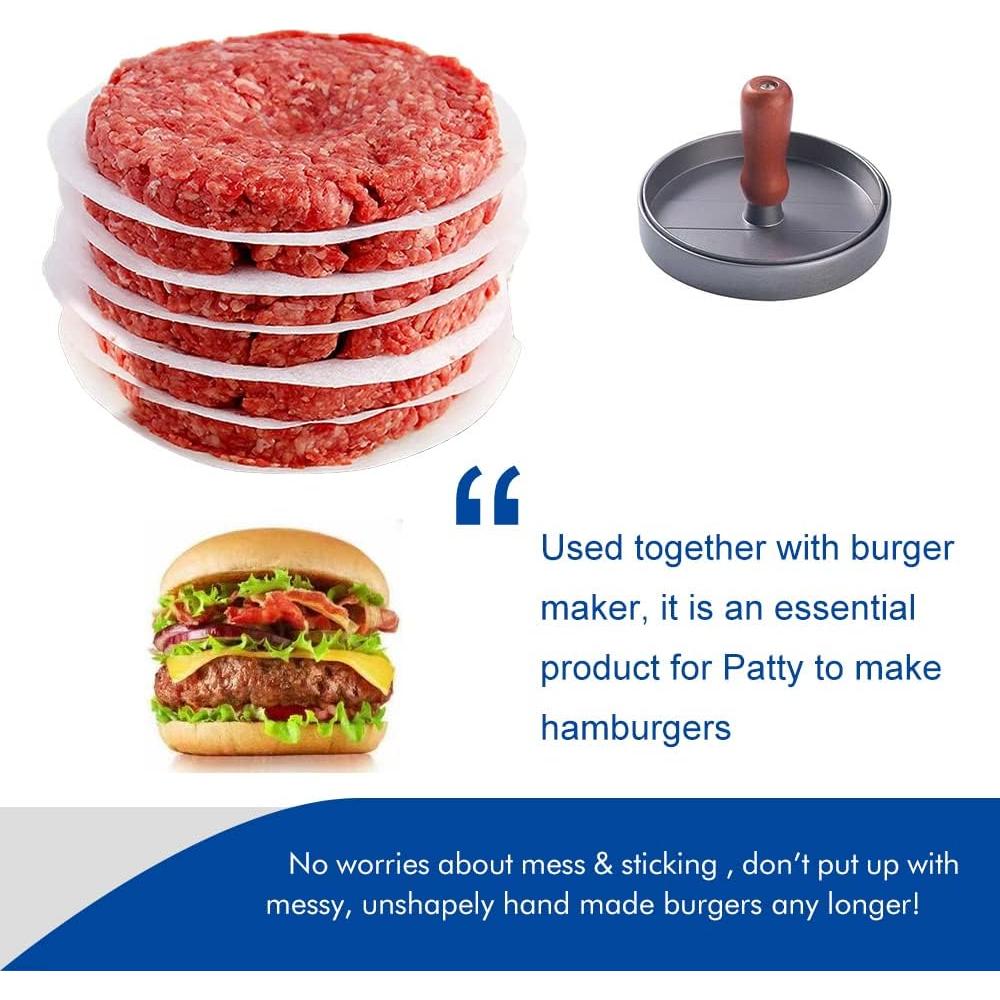 Papel para Hamburguesas Redondo PHINY·SO 13.97 cm Set 500 Pzs