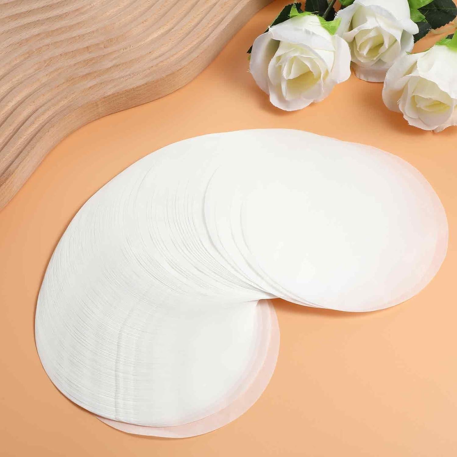 500 Hojas Papel para Hamburguesas Antiadherente Giantree 11CM