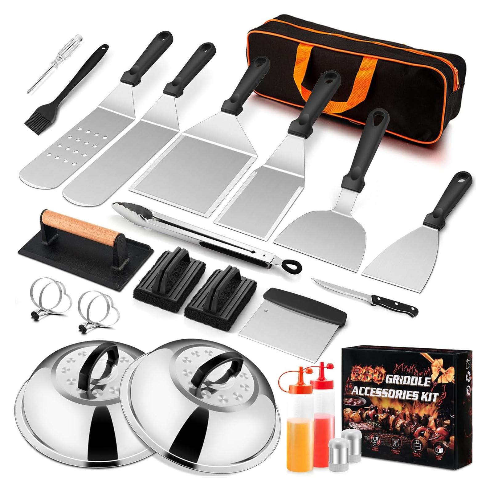 Kit de Accesorios para Plancha Joyfair 25 Piezas BBQ