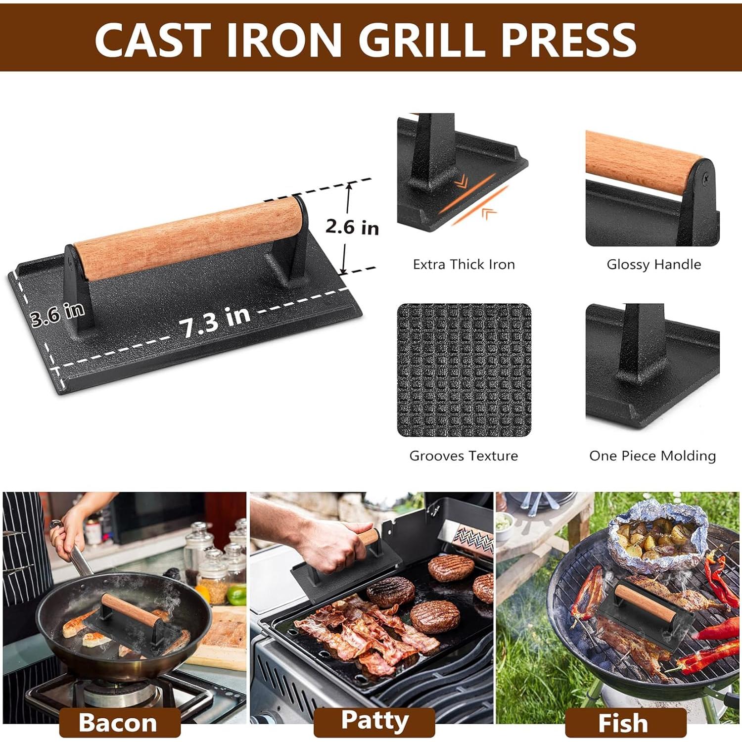 Kit de Accesorios para Plancha Joyfair 25 Piezas BBQ