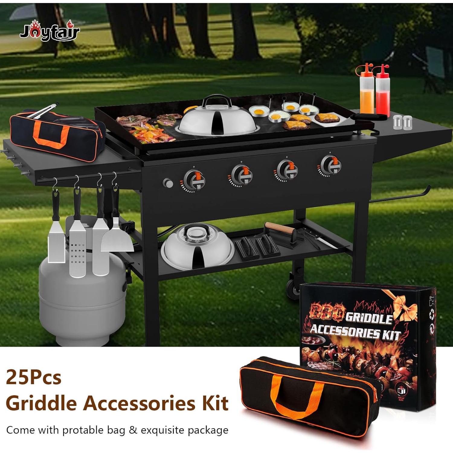 Kit de Accesorios para Plancha Joyfair 25 Piezas BBQ