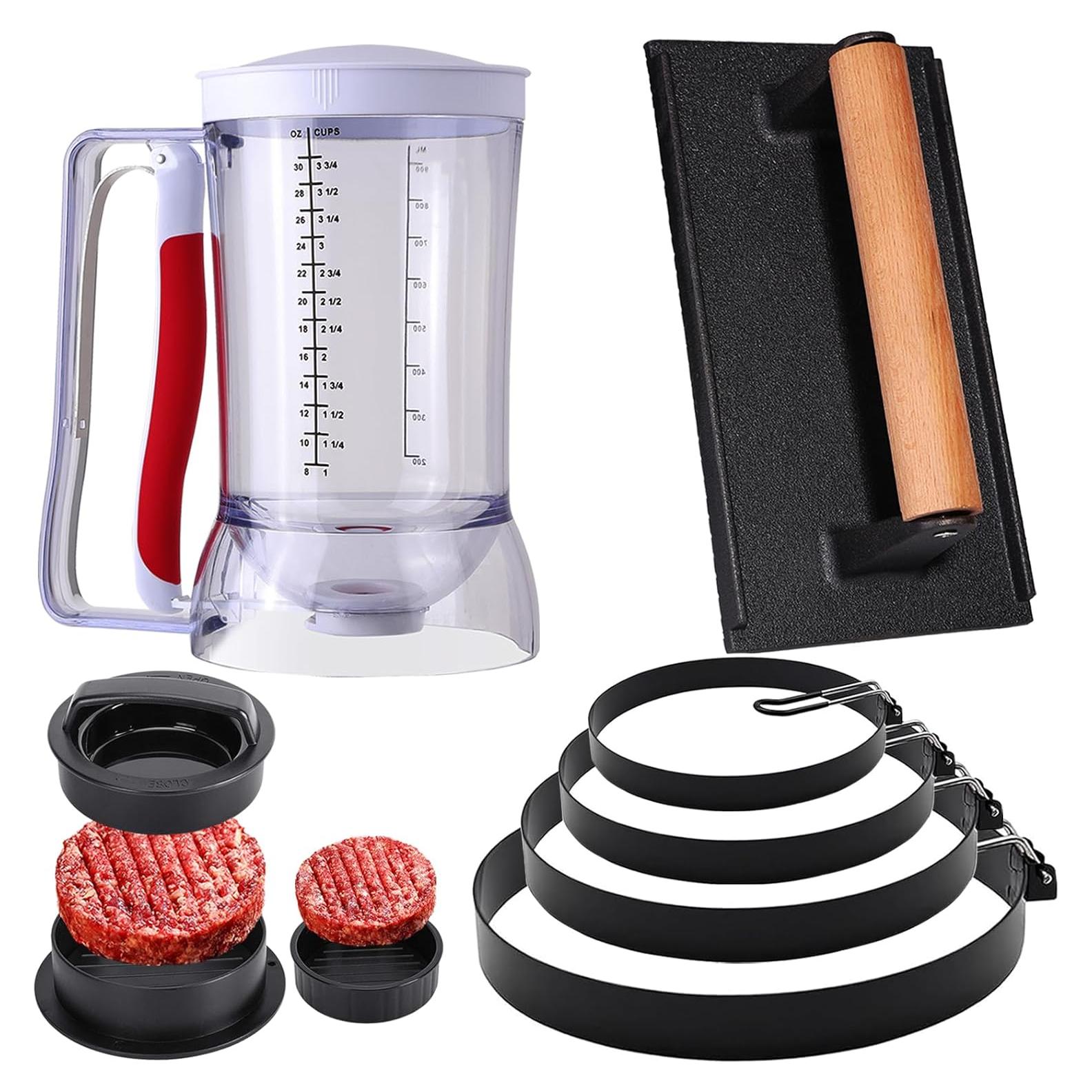 Kit de Desayuno 7 Piezas HSUJCY para Plancha Blackstone