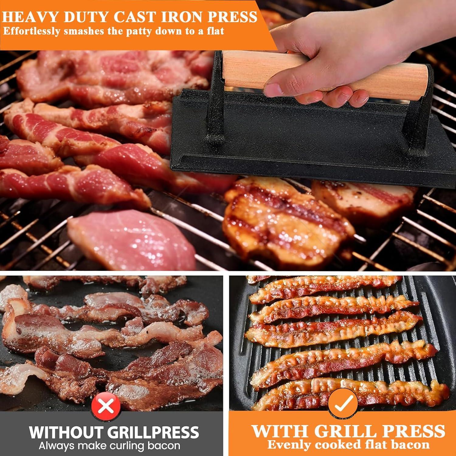 Kit de Desayuno 7 Piezas HSUJCY para Plancha Blackstone