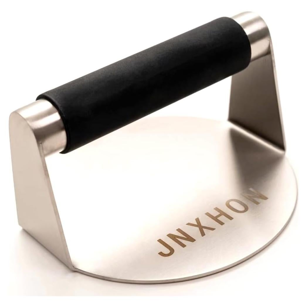 Prensa de Hamburguesas Acero Inoxidable 304 14x14cm JNXHON