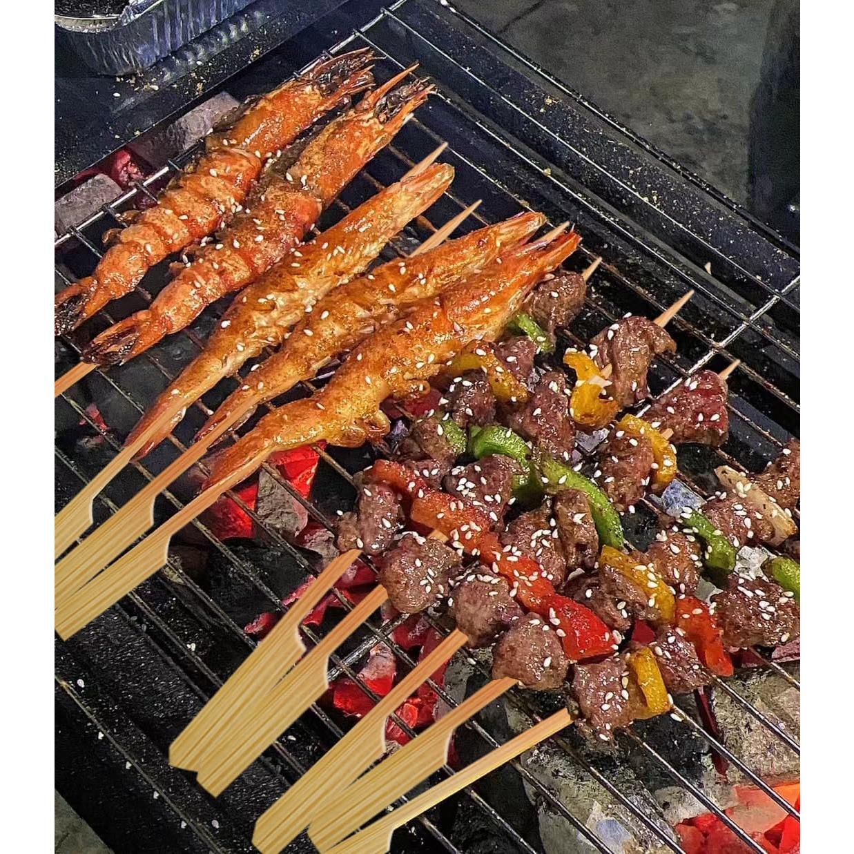 200 Palillos de Bambú 20.32 cm Faoaatin para Aperitivos