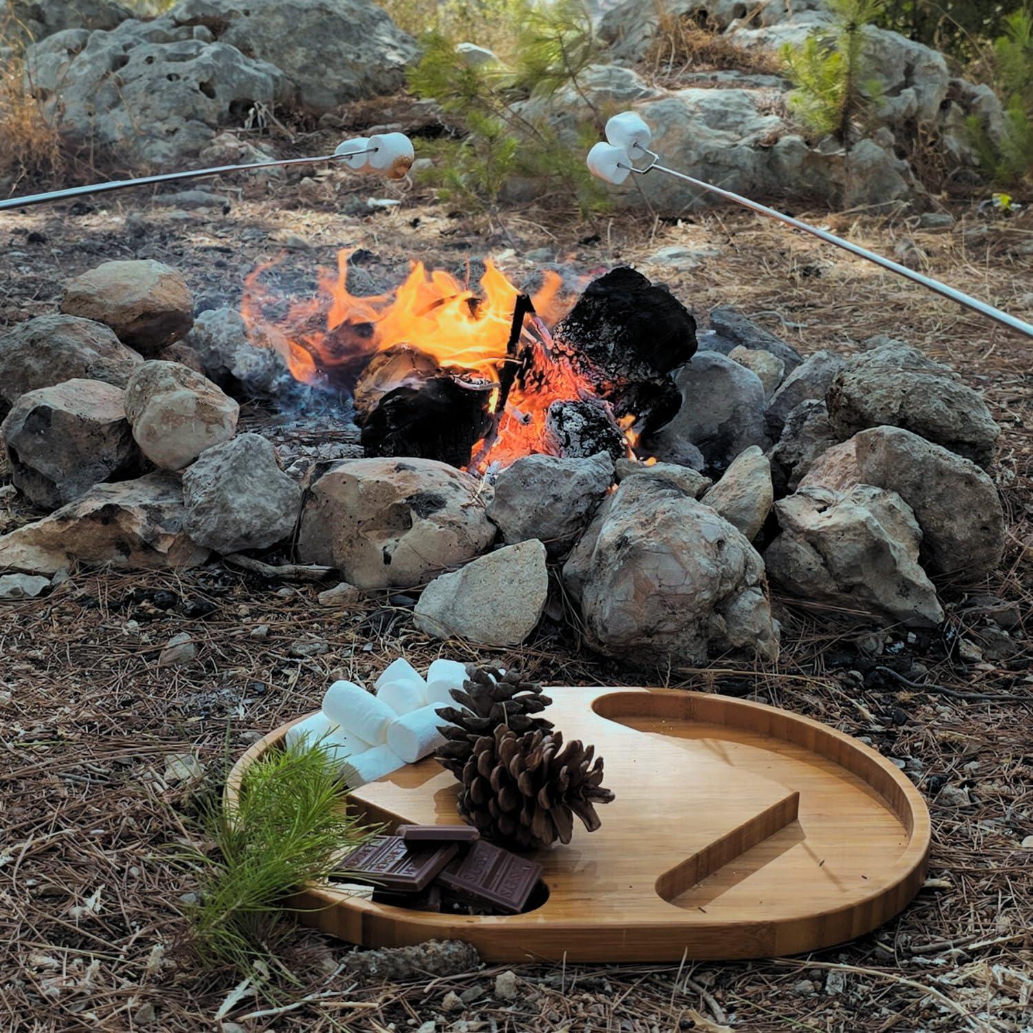 Juego de 7 Palitos Telescópicos para S'mores SUMPRI