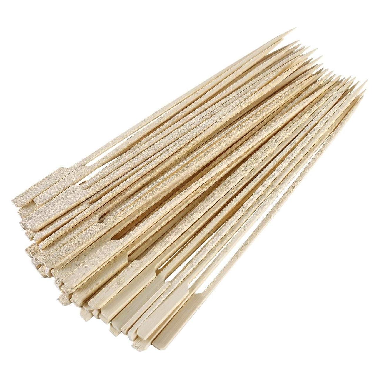 Pinchos de Bambú Ecológicos Gmark 30.48 cm 100 piezas BBQ