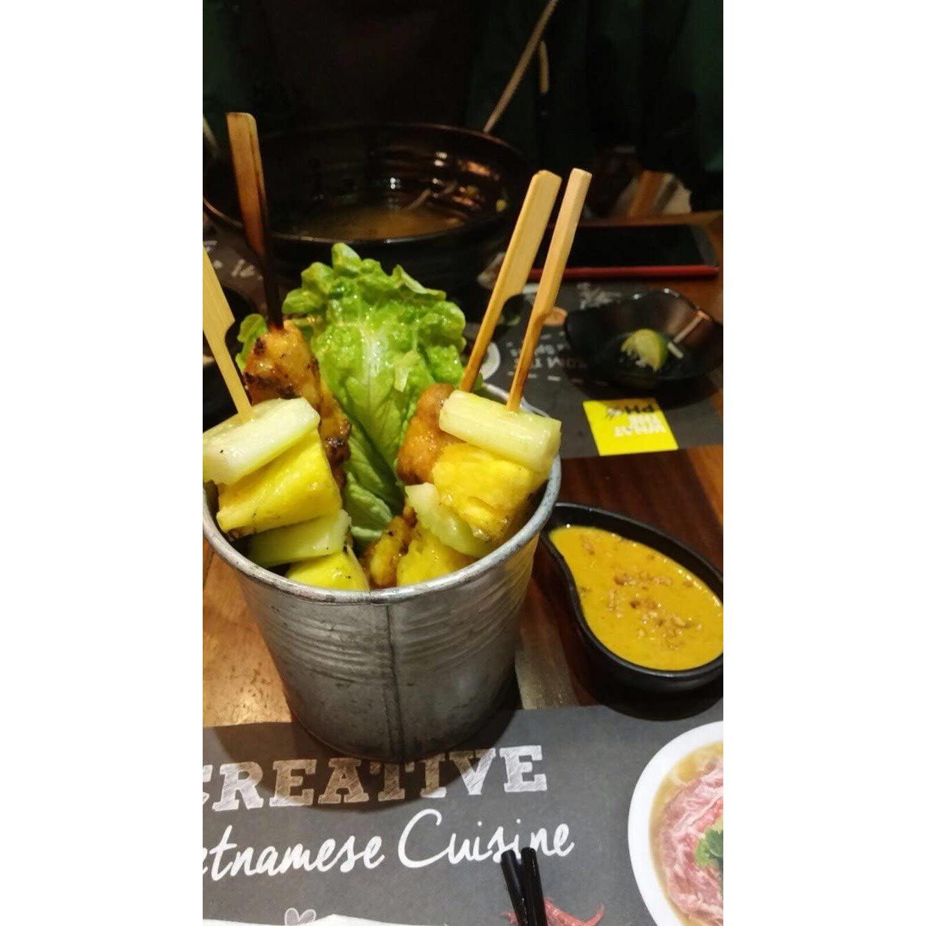 Pinchos de Bambú Ecológicos Gmark 30.48 cm 100 piezas BBQ