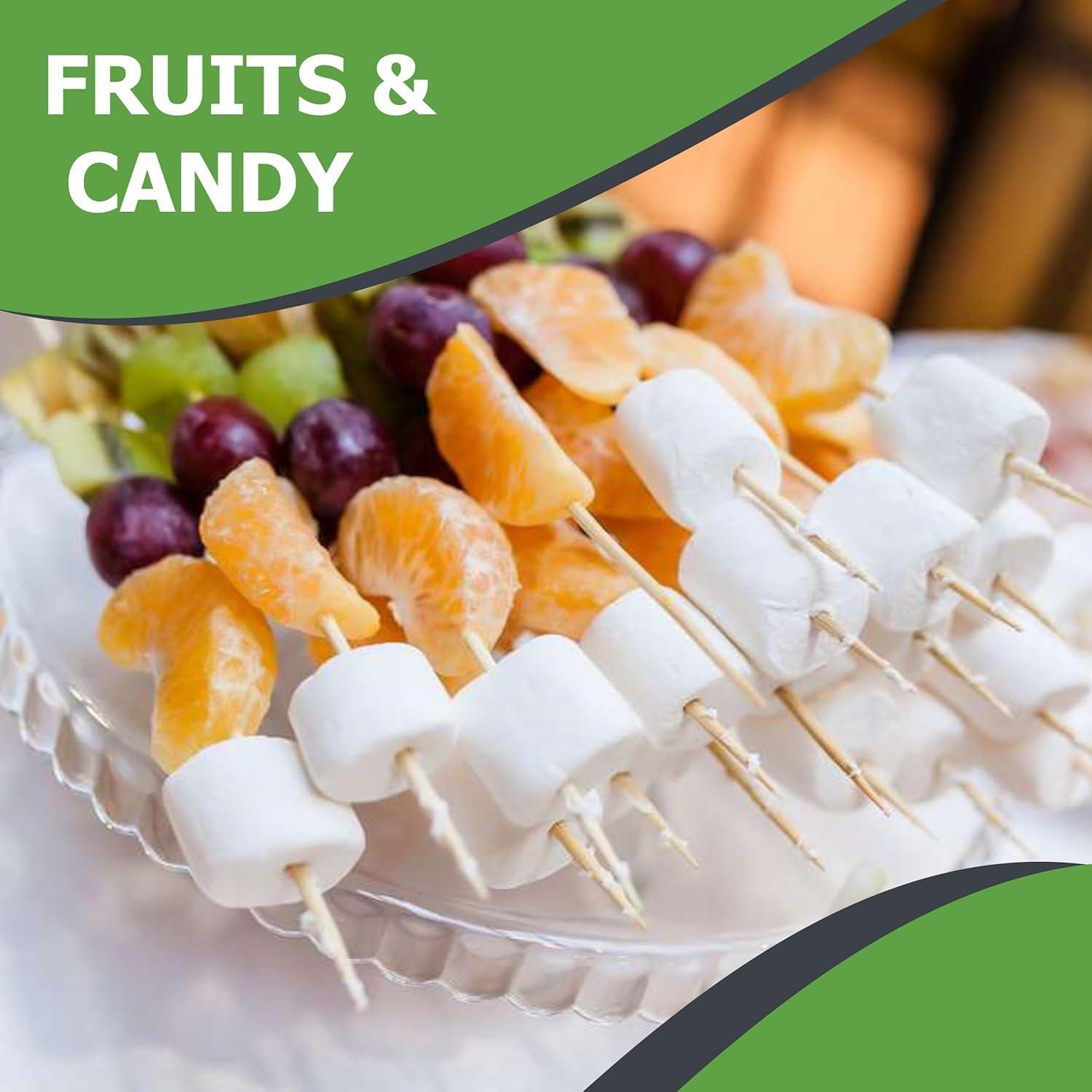 Brochetas de Madera Perfectware 25 cm Afiladas Paquete 100