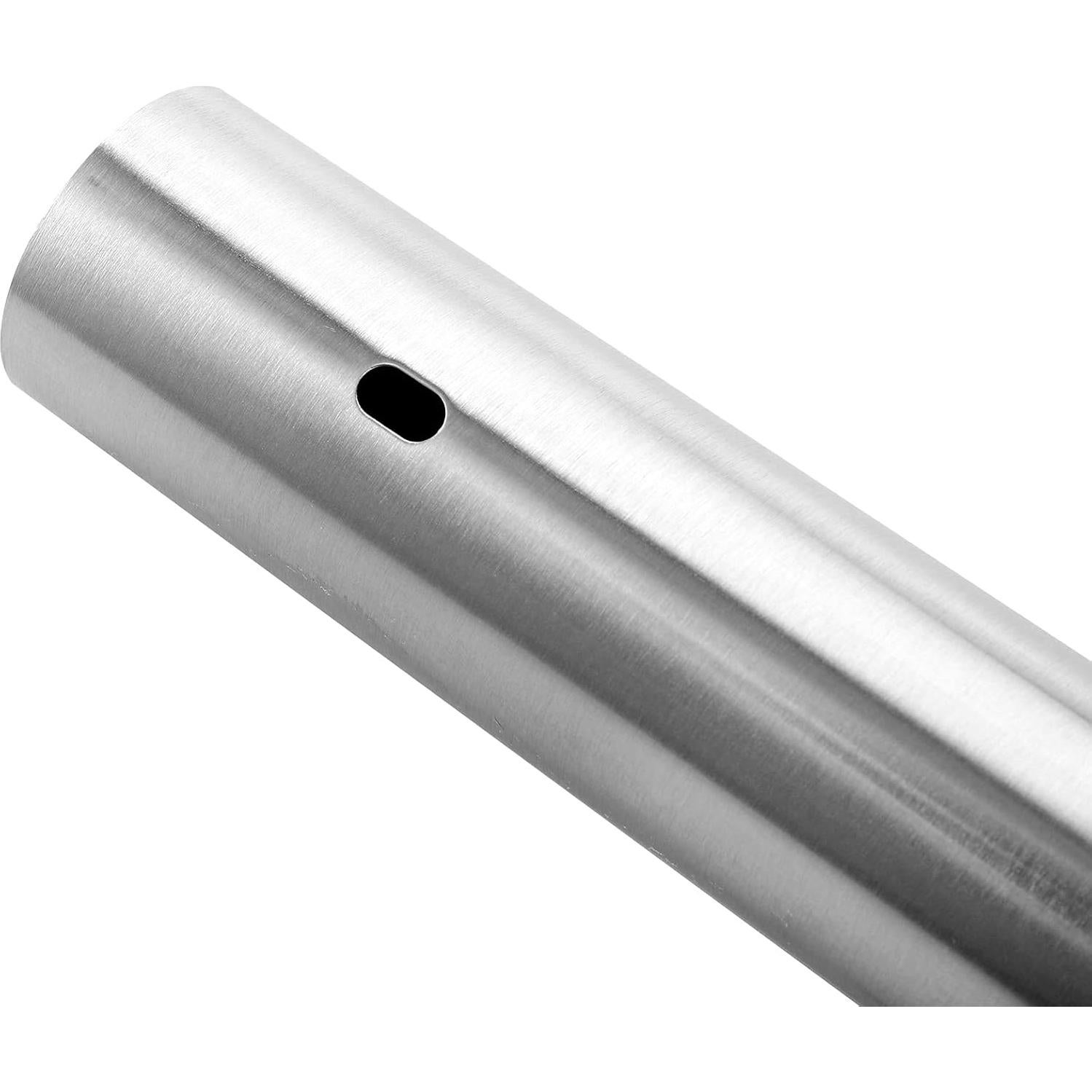 Pinchos de Acero Inoxidable ZEAYEA 200 Pcs 34 cm para BBQ