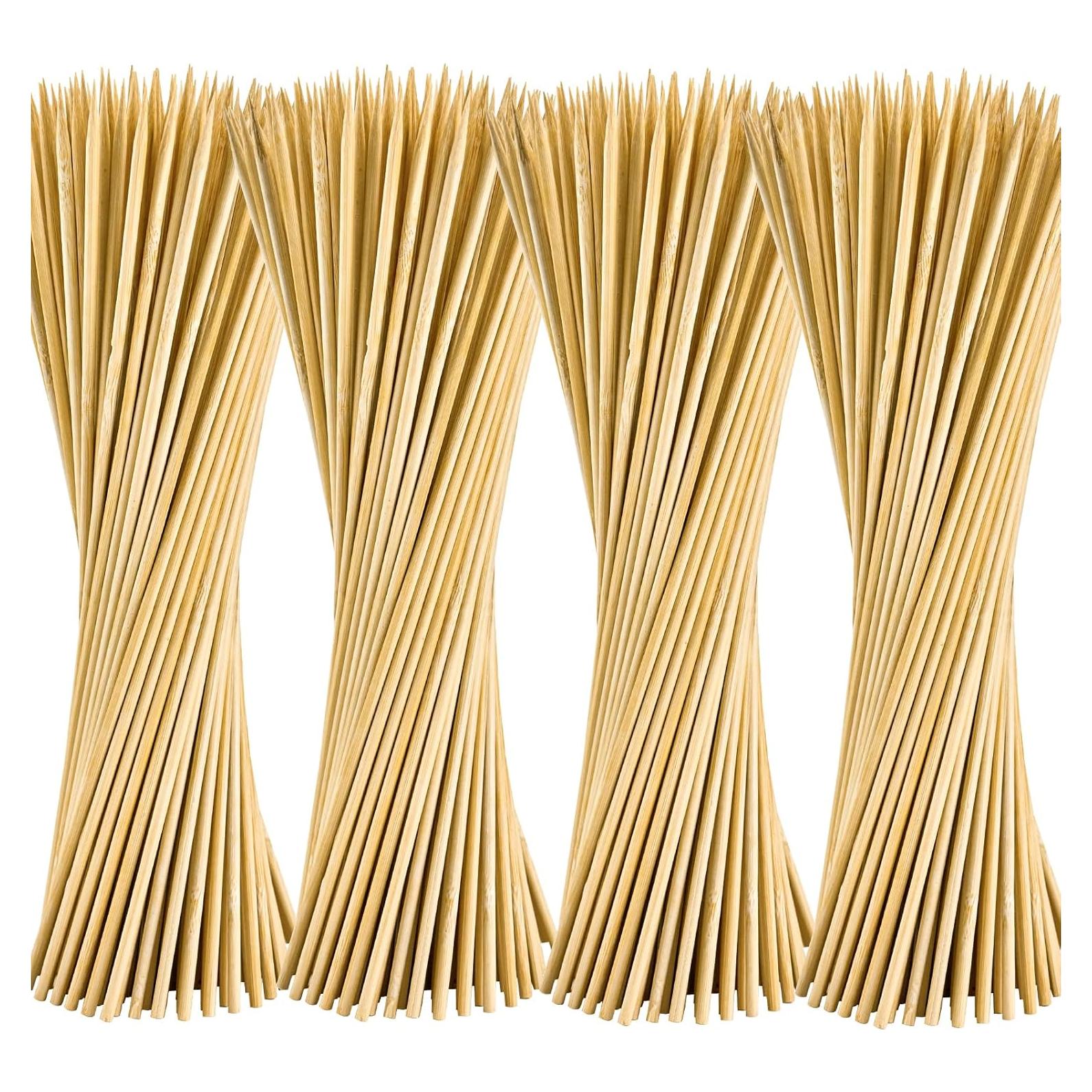 400 Pinchos de Madera de Bambú 30.48 cm para BBQ XTM