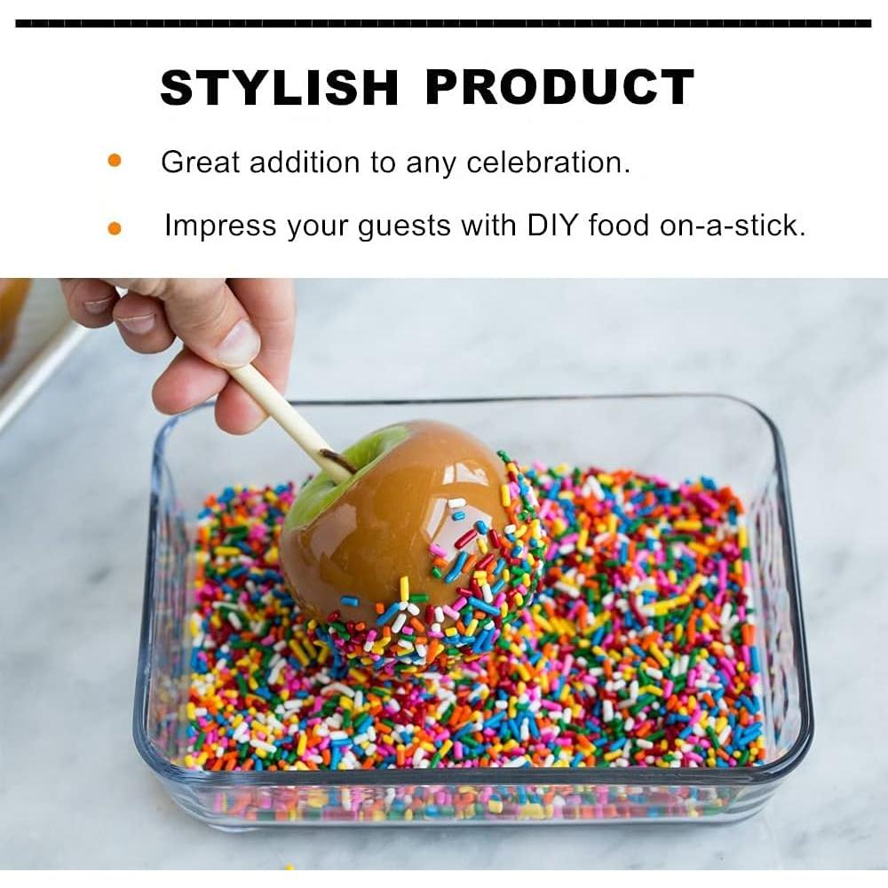 120 Pinchos de Bambú Gere 18 cm 5 mm para Kebab y Caramelos