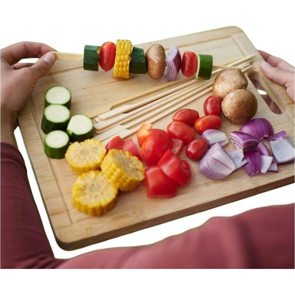 Palitos de Bambú Natural Newflager 25.4 cm - 400 Piezas