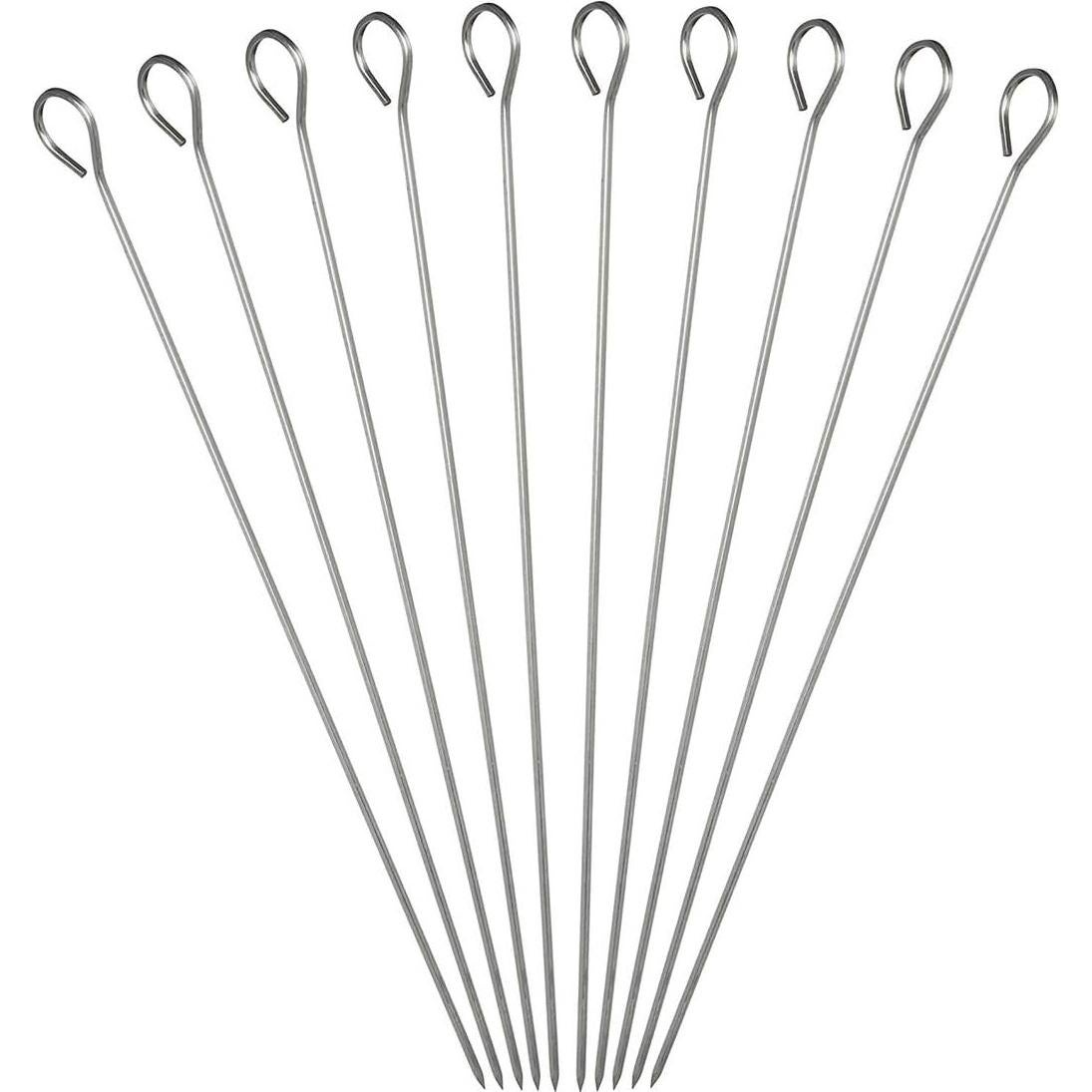 Pinchos de Acero Inoxidable Polly Online 15 cm 50pcs