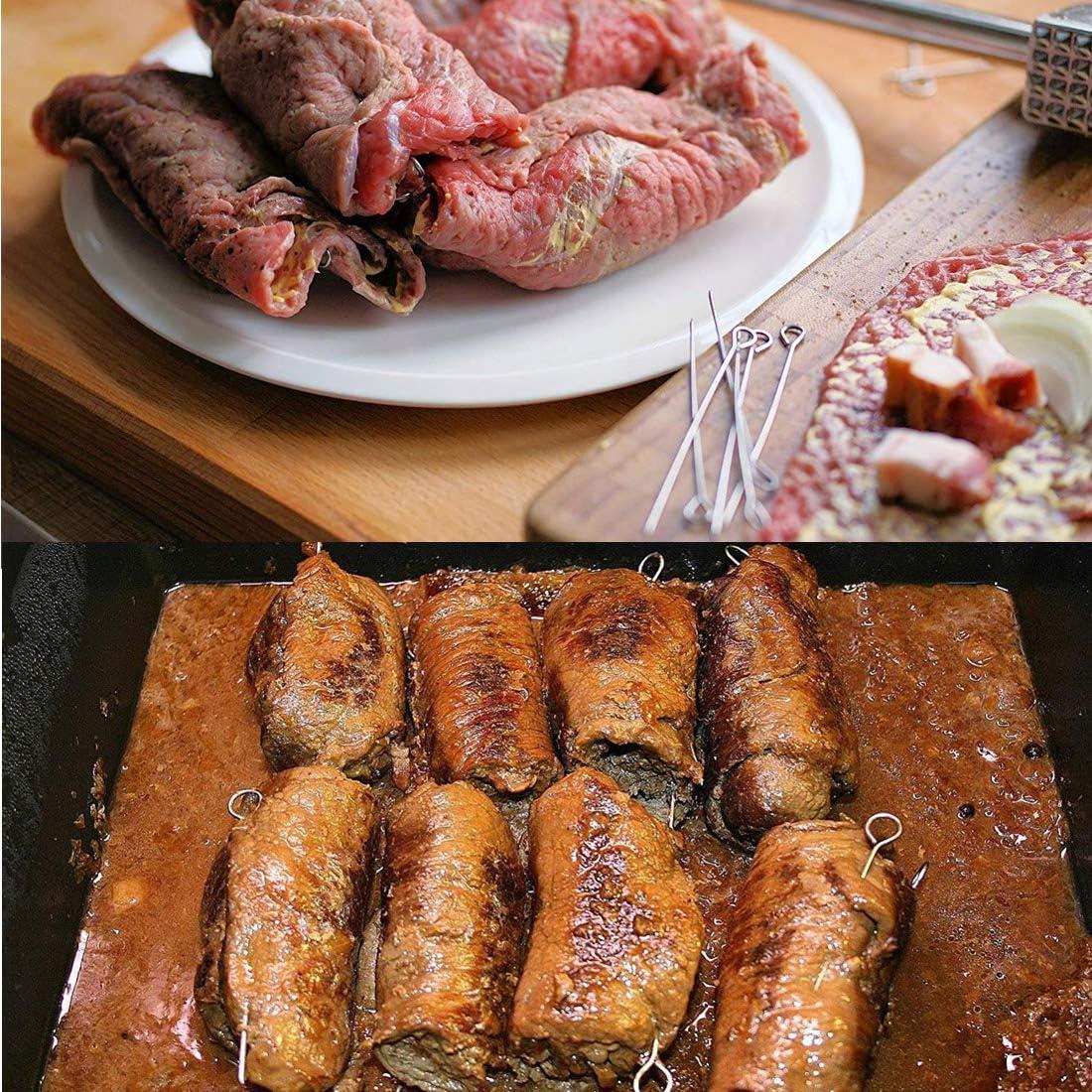 Pinchos de Acero Inoxidable Polly Online 15 cm 50pcs