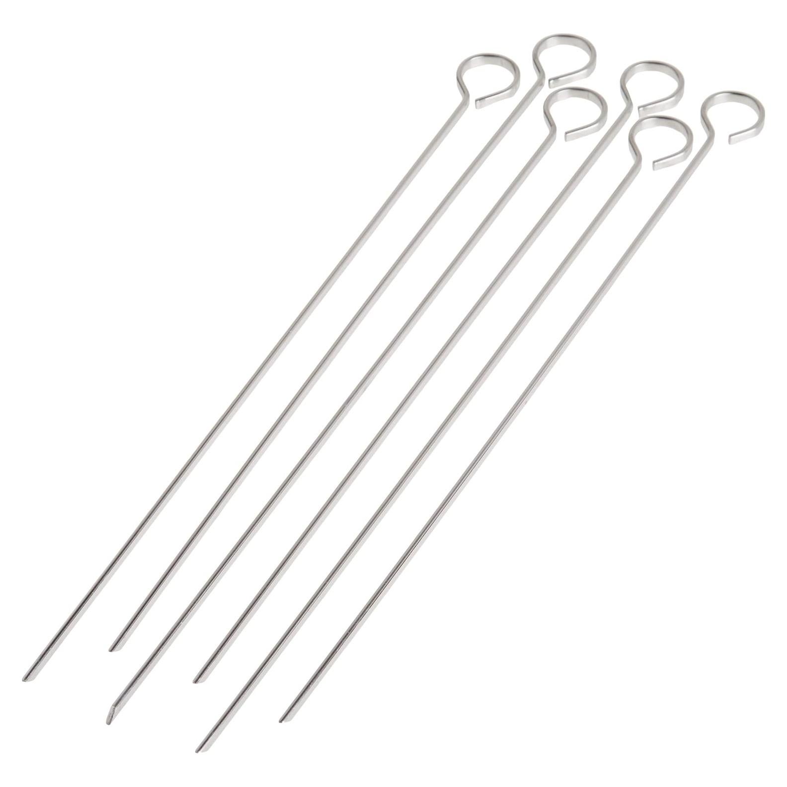 Pinchos de Acero Inoxidable Norpro 30.5 cm Set de 6