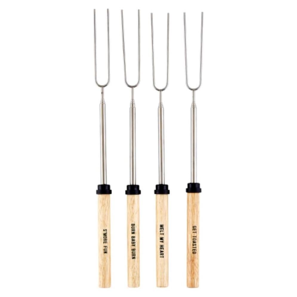 Set de 4 Palitos para Asar Malvaviscos Santa Barbara