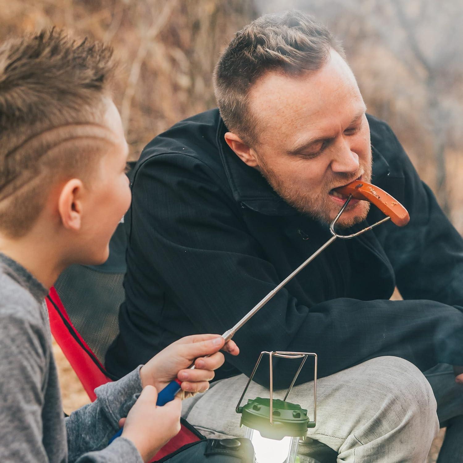 Palos para Asar Malvaviscos MalloMe 45" XL - Juego de 4