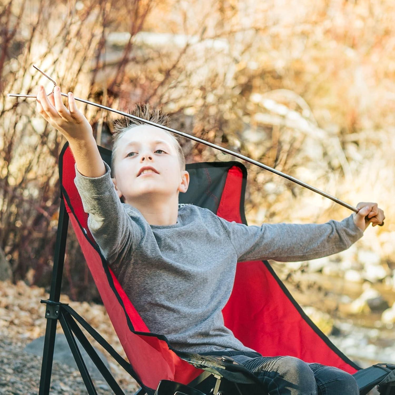 Palos para Asar Malvaviscos MalloMe 45" XL - Juego de 4