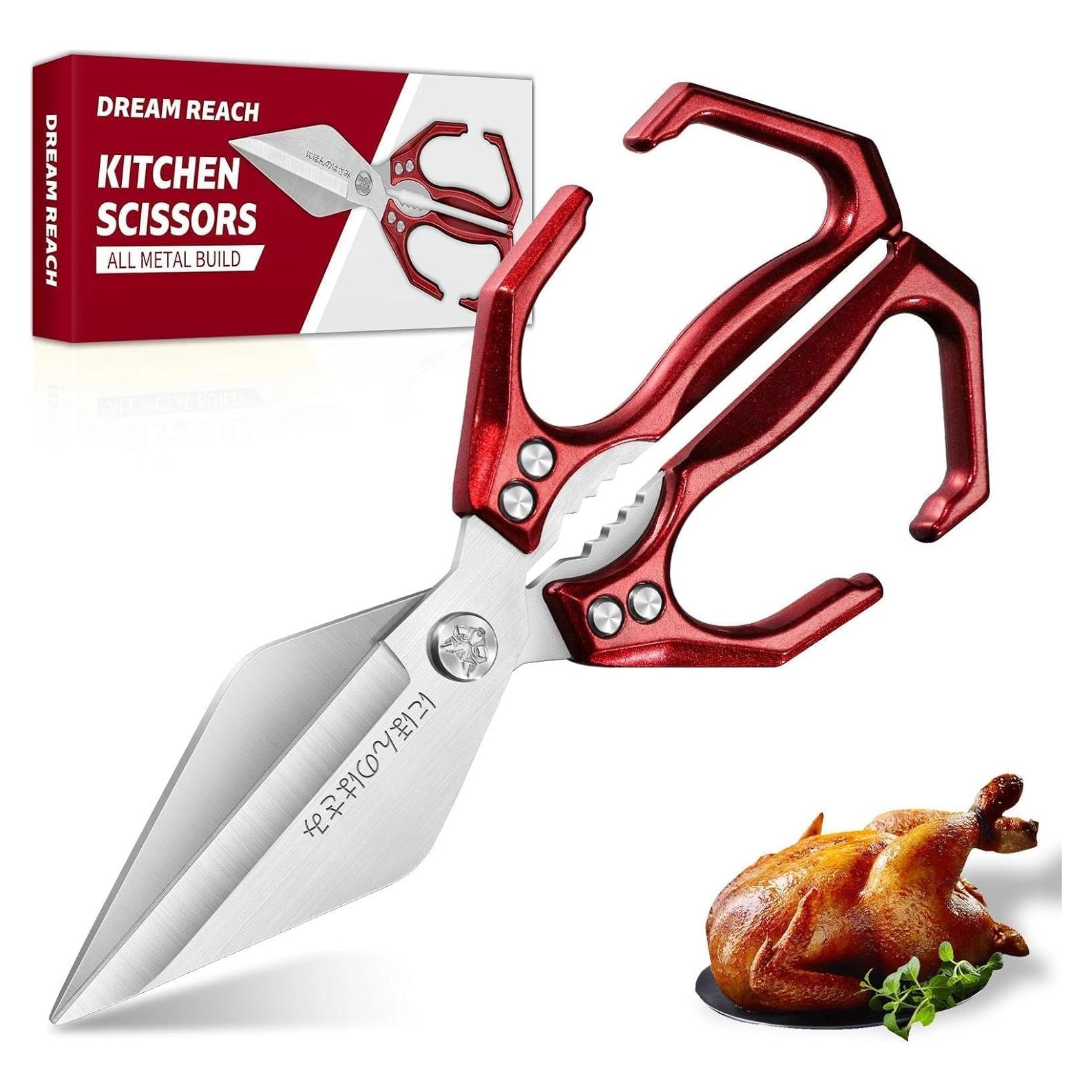 Tijeras de Cocina Dream Reach para Pollo y Carne - Acero Inoxidable