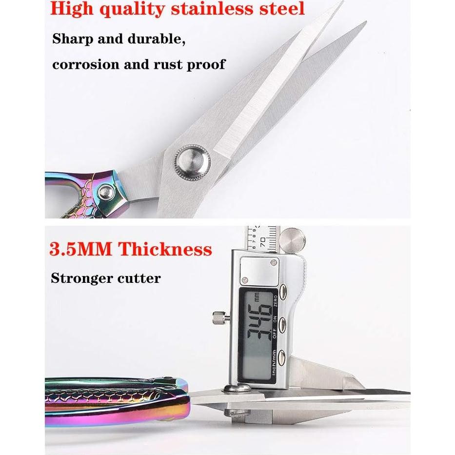 Tijeras de cocina Jasni de acero inoxidable 21.6 cm multiusos