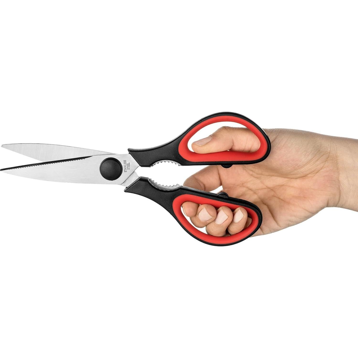 Tijeras de Cocina Silicone Designs - Acero Inoxidable, Juego de 2