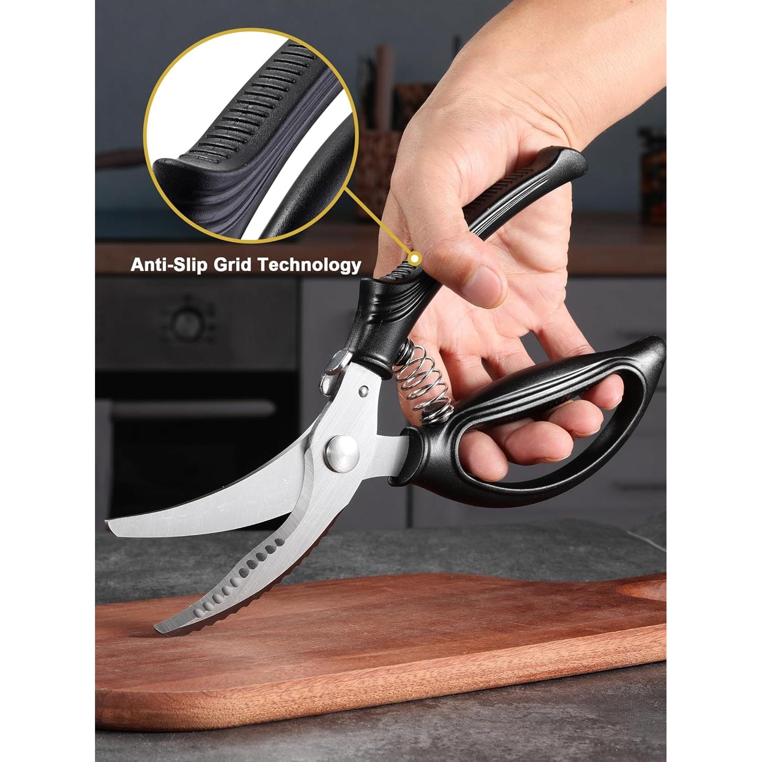 Tijeras de Cocina Vomsocs Alta Resistencia Acero Inoxidable