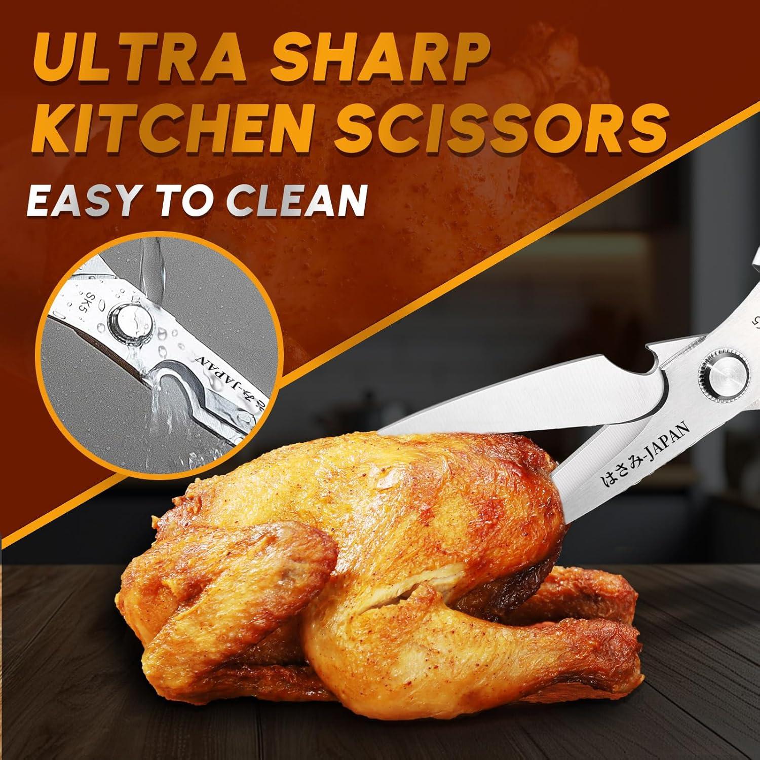 Tijeras de Cocina Huusk de Acero Inoxidable - 427g