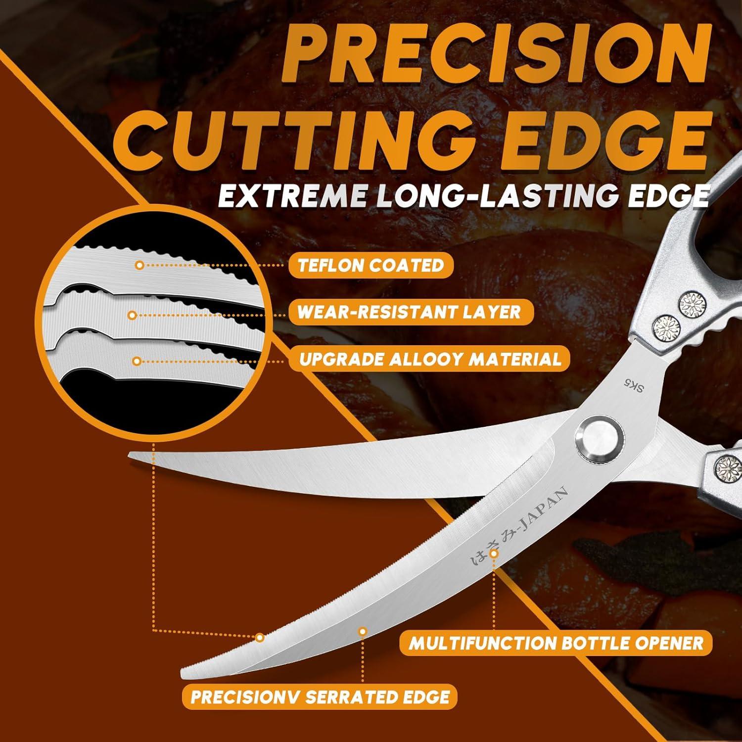 Tijeras de Cocina Huusk de Acero Inoxidable - 427g