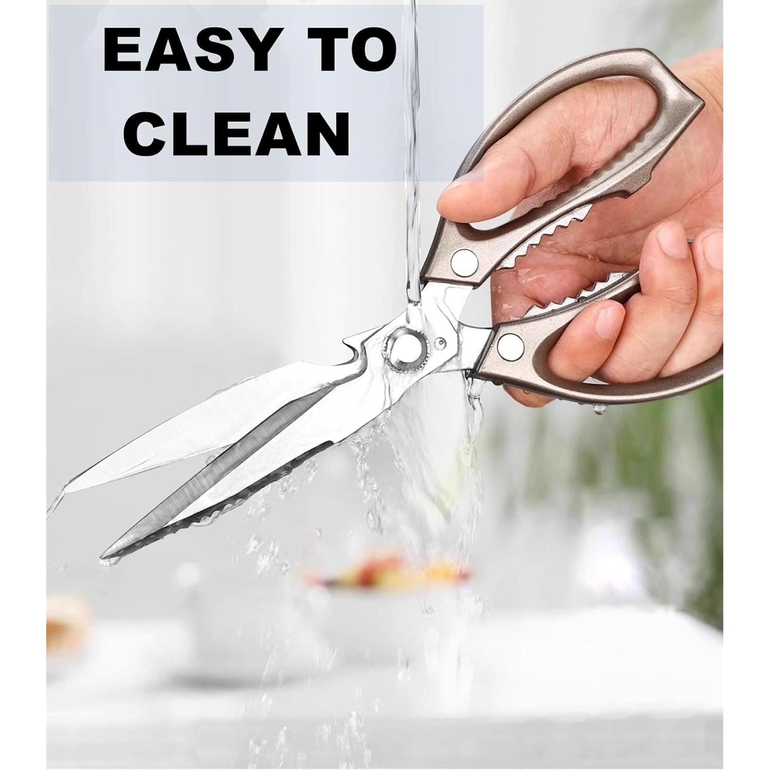 Tijeras de Cocina Honsen de Acero Inoxidable 230g Ultra Afiladas