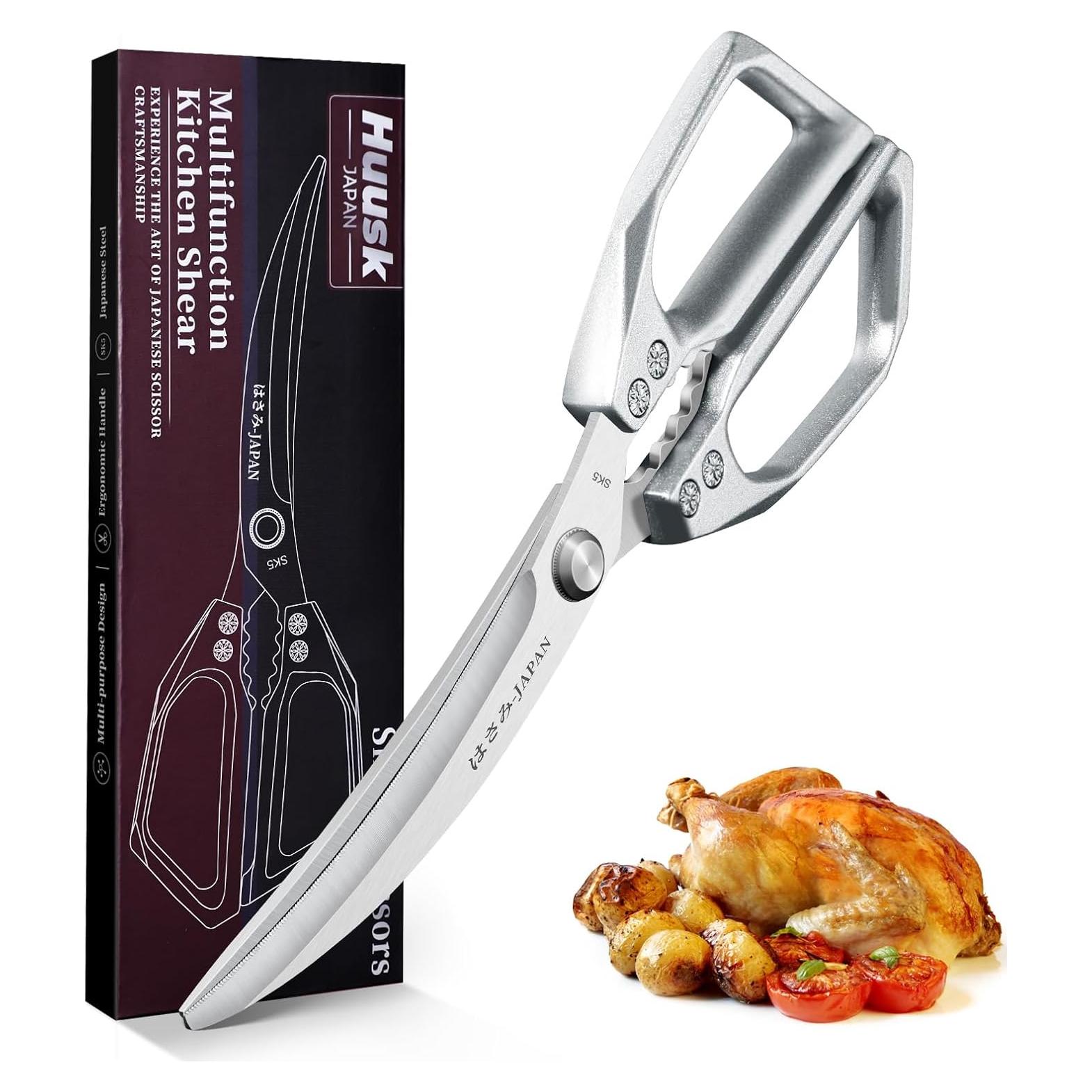 Tijeras de Cocina Huusk de Acero Inoxidable 15.2 cm Plata