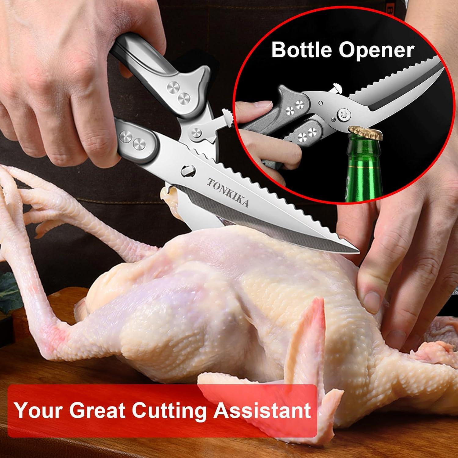 Tijeras de Cocina TONKIKA Desmontables 25.9 cm Acero Inoxidable