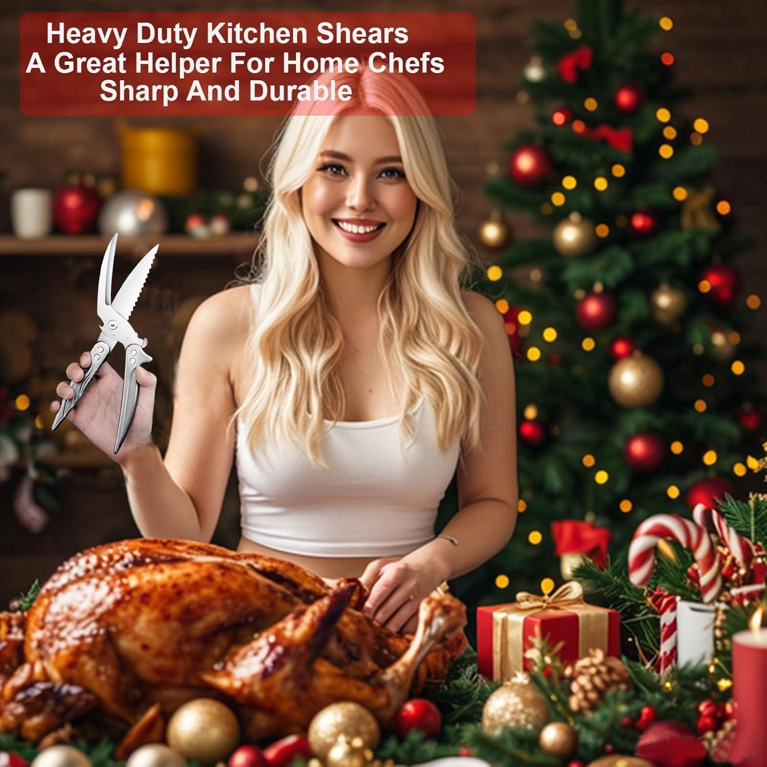 Tijeras de Cocina TONKIKA Desmontables 25.9 cm Acero Inoxidable