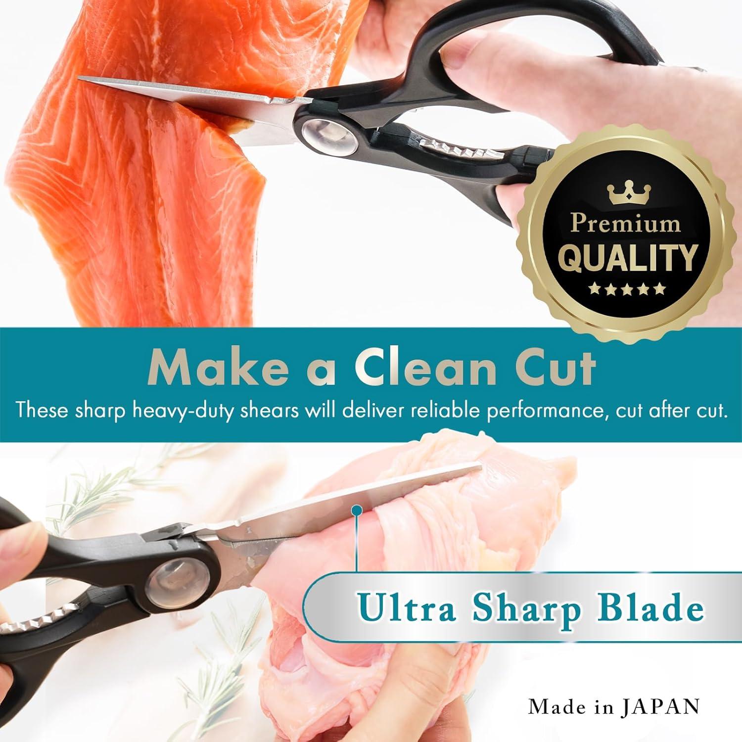 Tijeras de Cocina Multifuncionales Wablade 22.86 cm Acero Inoxidable