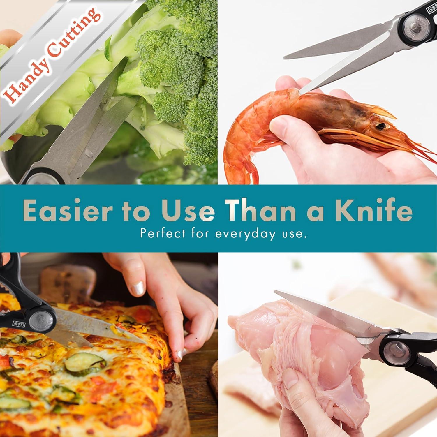 Tijeras de Cocina Multifuncionales Wablade 22.86 cm Acero Inoxidable