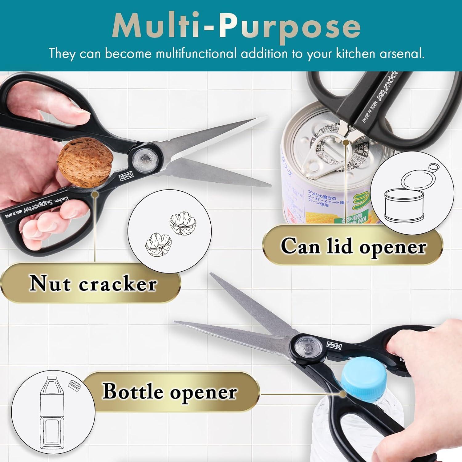 Tijeras de Cocina Multifuncionales Wablade 22.86 cm Acero Inoxidable