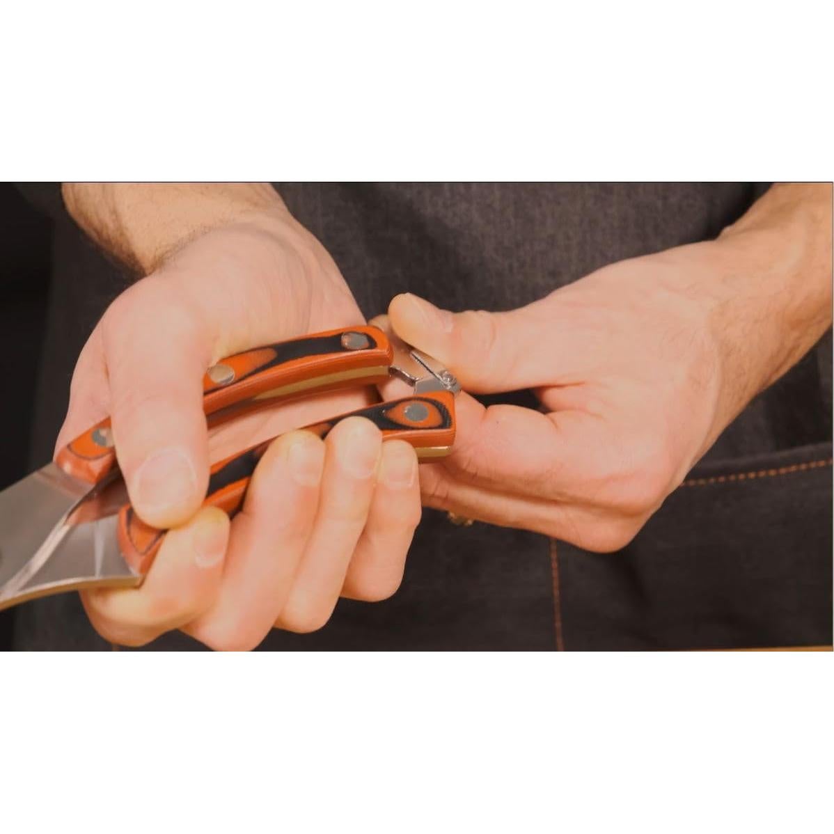 Tijeras de Cocina Ergo Chef Crimson - Acero Inoxidable, 25.4 cm