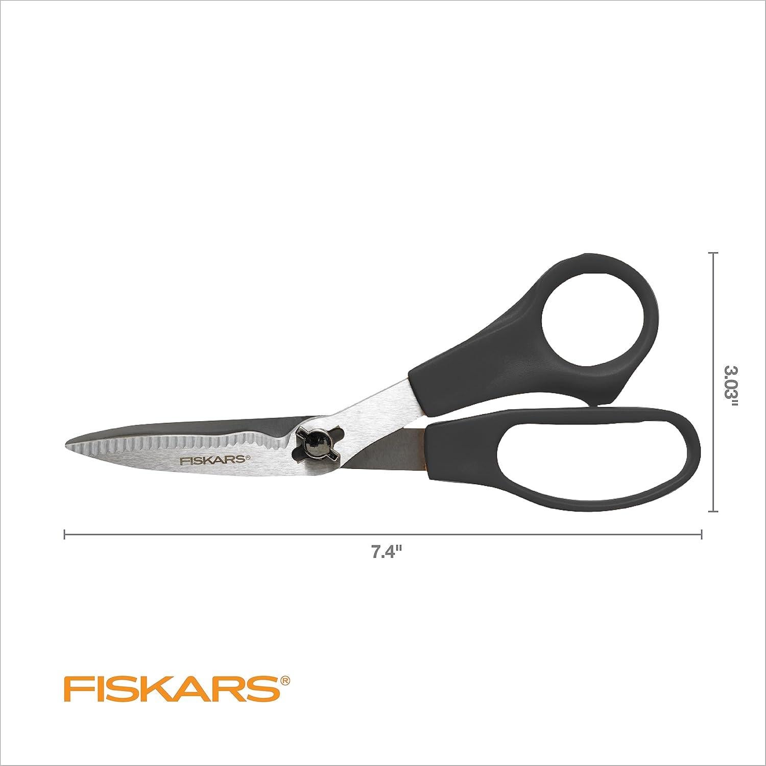 Tijeras Fiskars Desmontables 17.78 cm Acero Inoxidable Gris