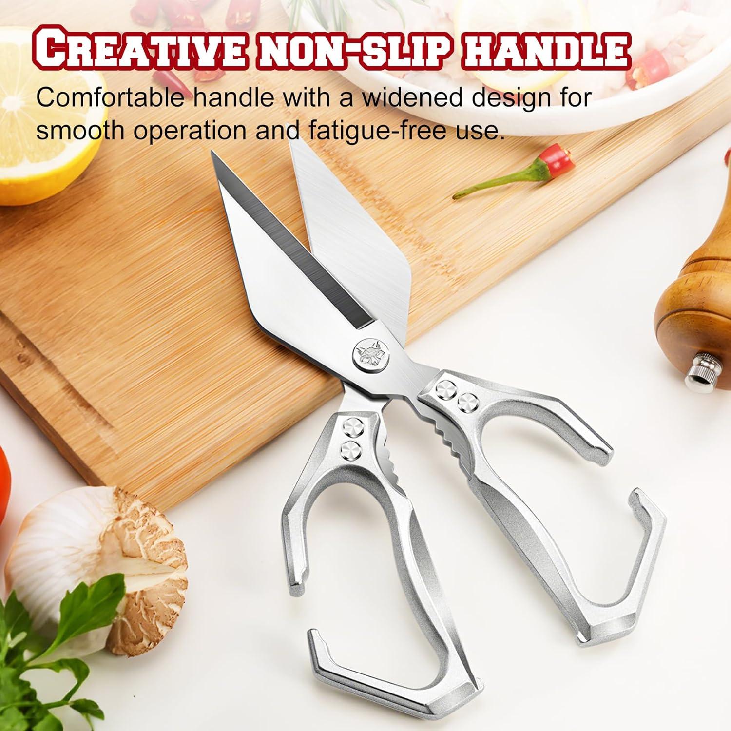 Tijeras de Cocina Multifuncionales GandRmim Acero Inoxidable