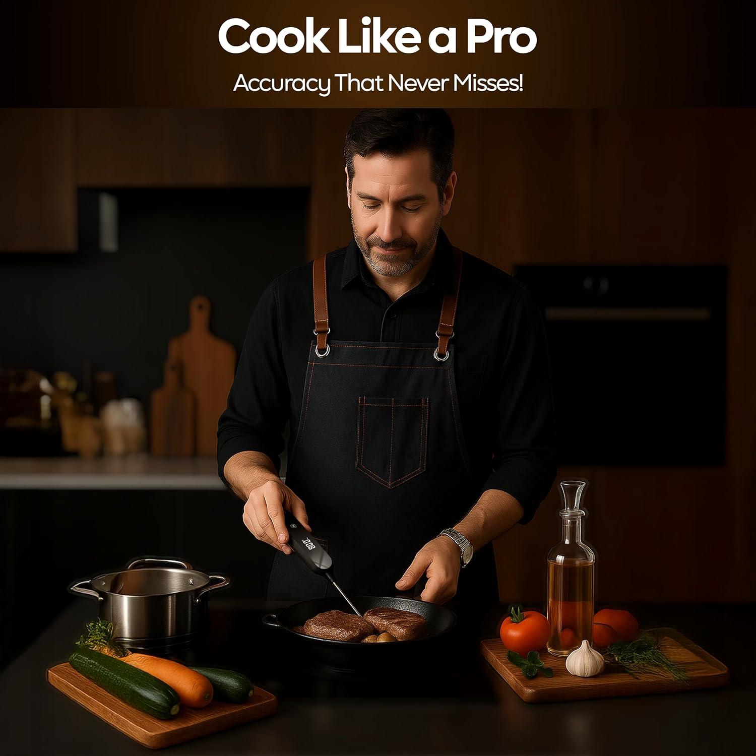 Termómetro Digital de Cocina Famoos DT-127 Impermeable IP67