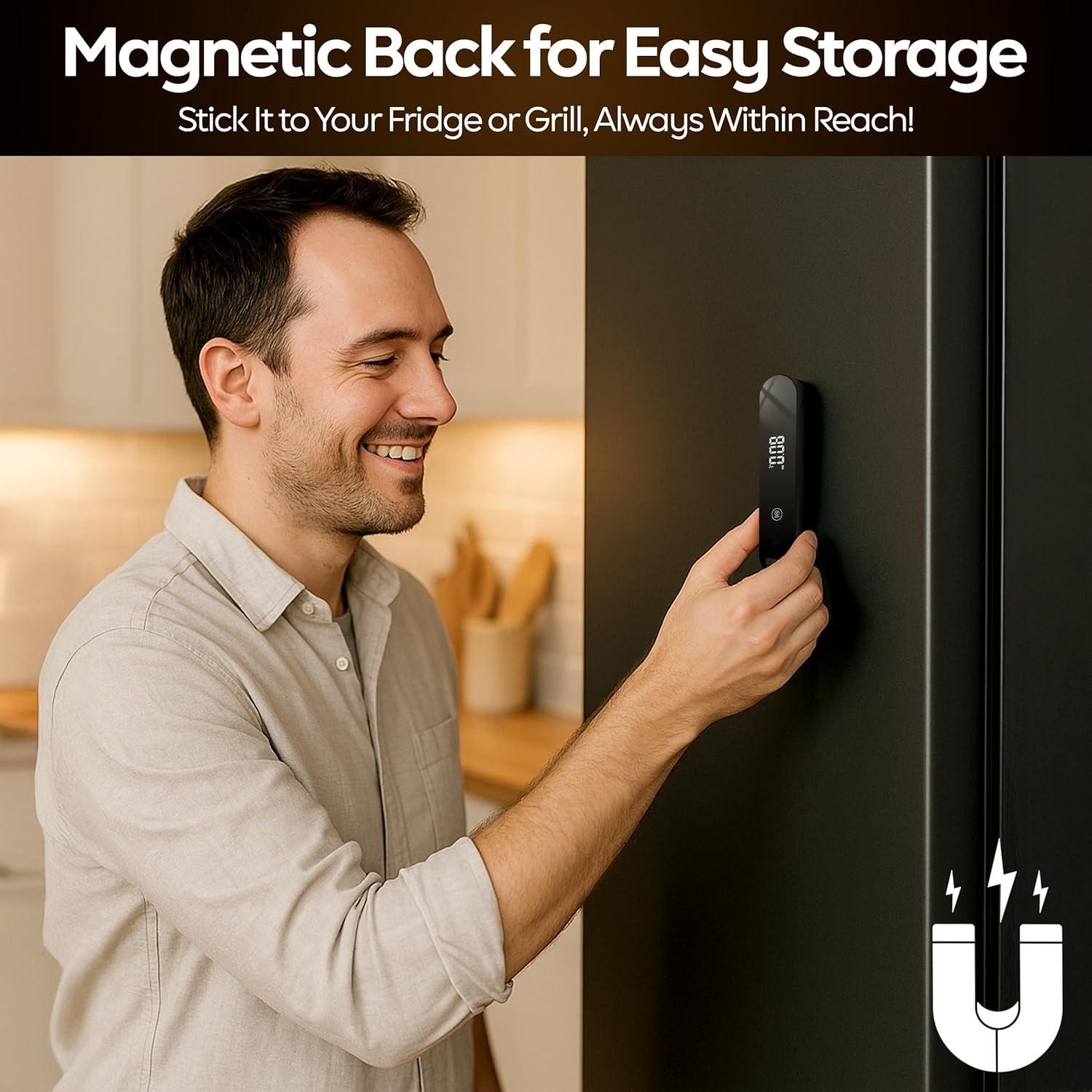 Termómetro Digital de Cocina Famoos DT-127 Impermeable IP67