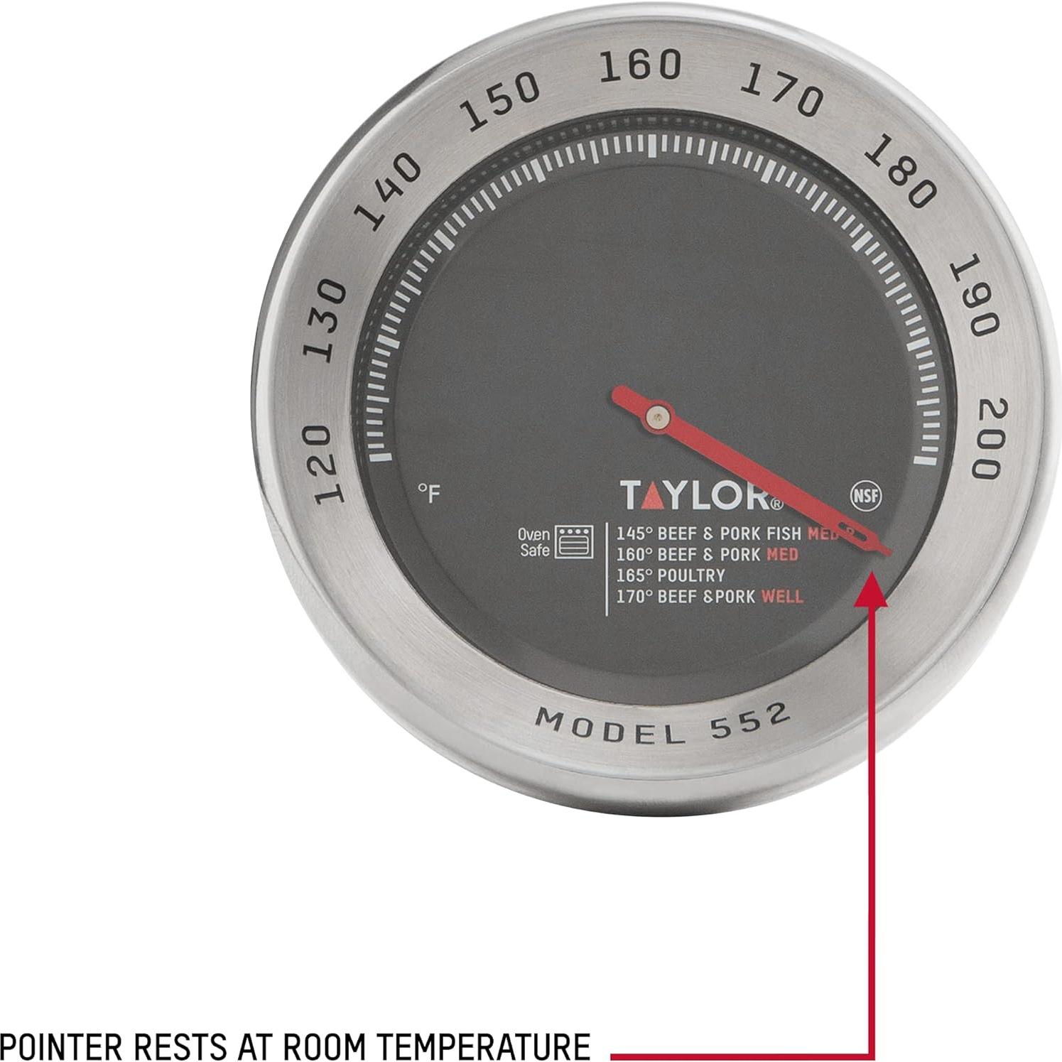 Termómetro de Carne Taylor Pro Series Leave-in 49°C a 93°C