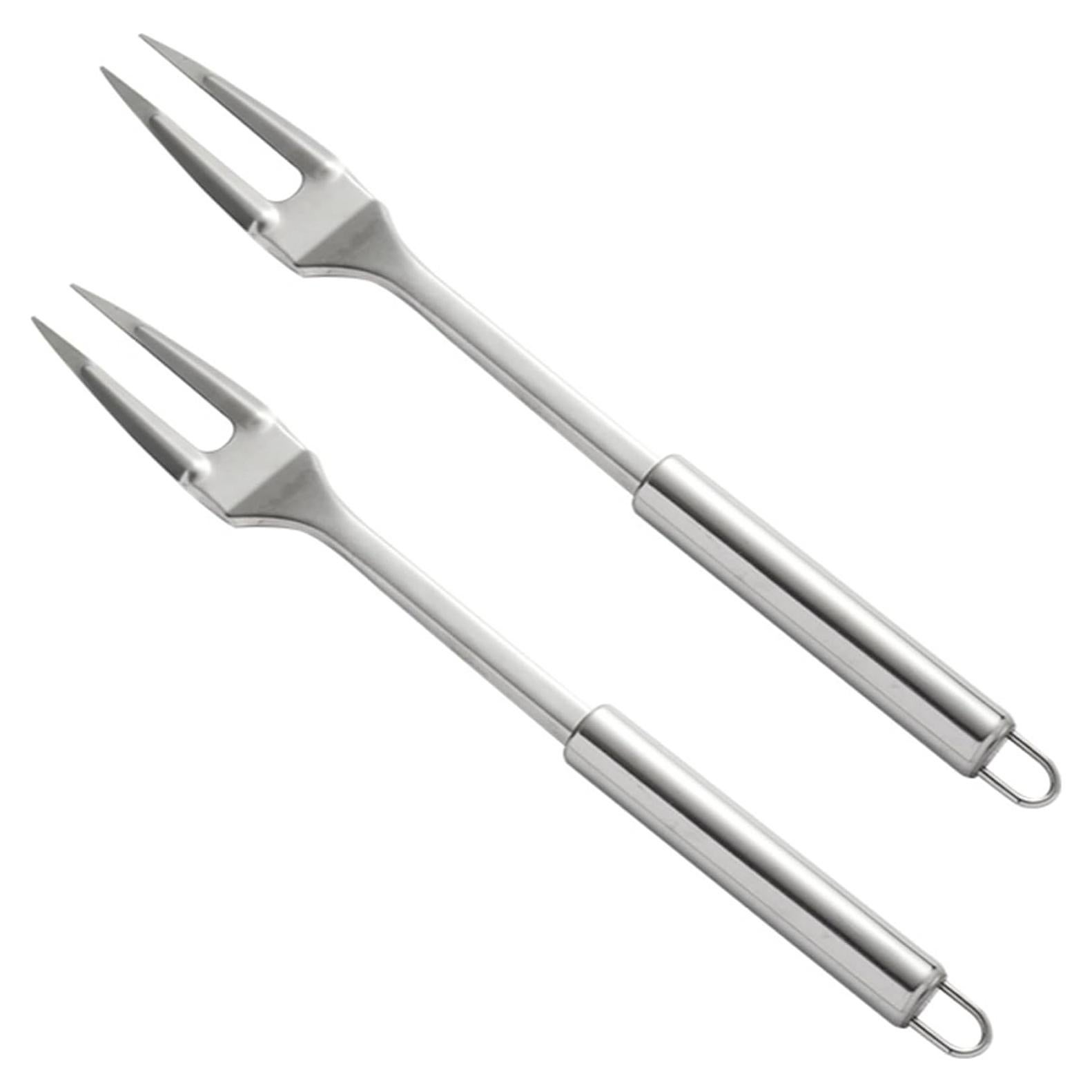 Tenedor de Acero Inoxidable FJYXCHENXM 33 cm 2 Piezas